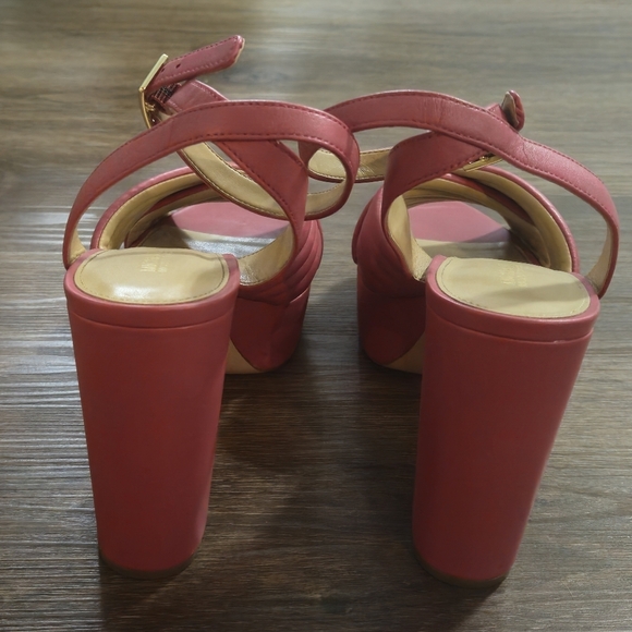 MICHAEL Michael Kors Royce Quilted Leather Platform Sandal - Picture 12 of 14